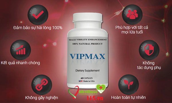 Những ưu điểm của Vipmax